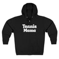 Women's Zip Hoodie — 'Tennis mama' Front Zip Hoodie sweatshirt (white)