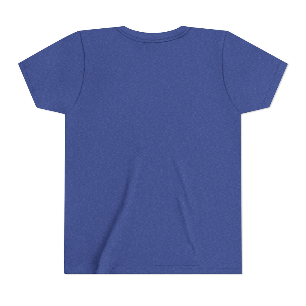 Girl's Junior Tee — 'Rally & Love' Heart Graphic Kids T-Shirt (bubblegum pink)