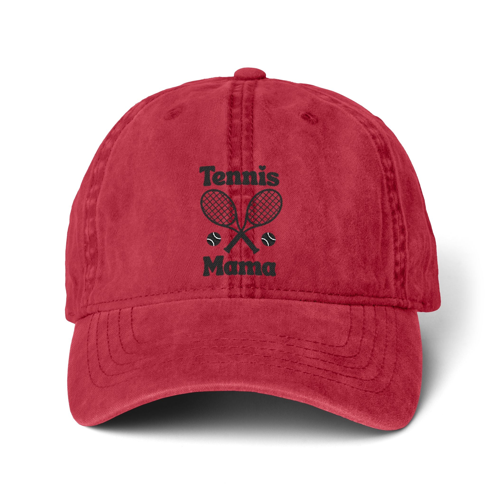 Women's Pigment-Dyed Cap with Fashion Undervisor - Black, Embroidered
