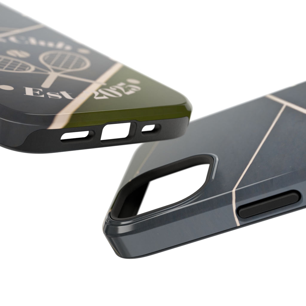 Tennis Impact-Resistant Phone Case — 'Ballers Club Est. 2025' Protective Cover
