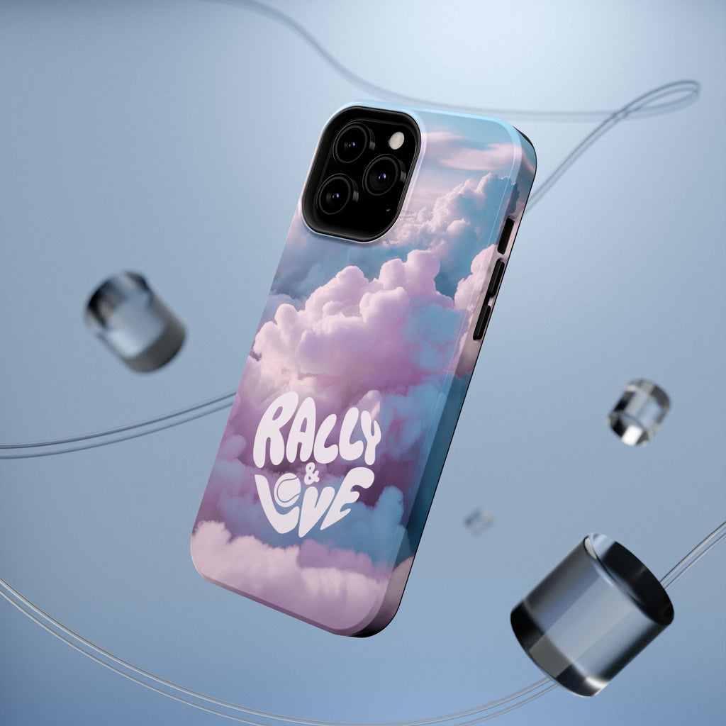 Impact-Resistant Phone Case — "Rally & Love" Clouds/Love in the Air