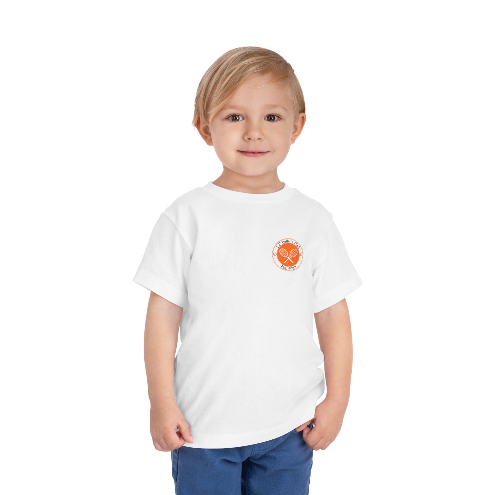 Boy's Toddler Junior Tee – "In My Orange Ball Era" Tennis Graphic Shirt