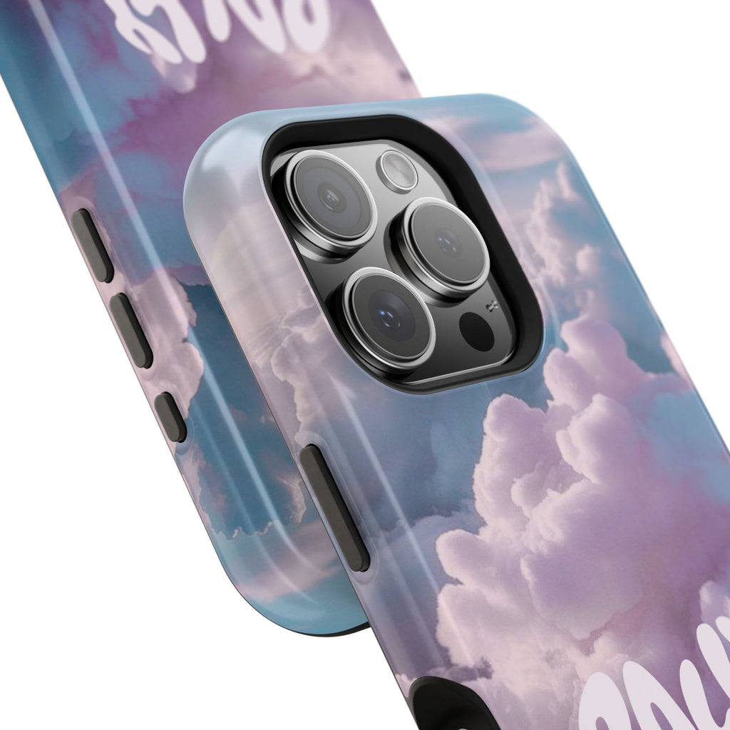 Impact-Resistant Phone Case — "Rally & Love" Clouds/Love in the Air