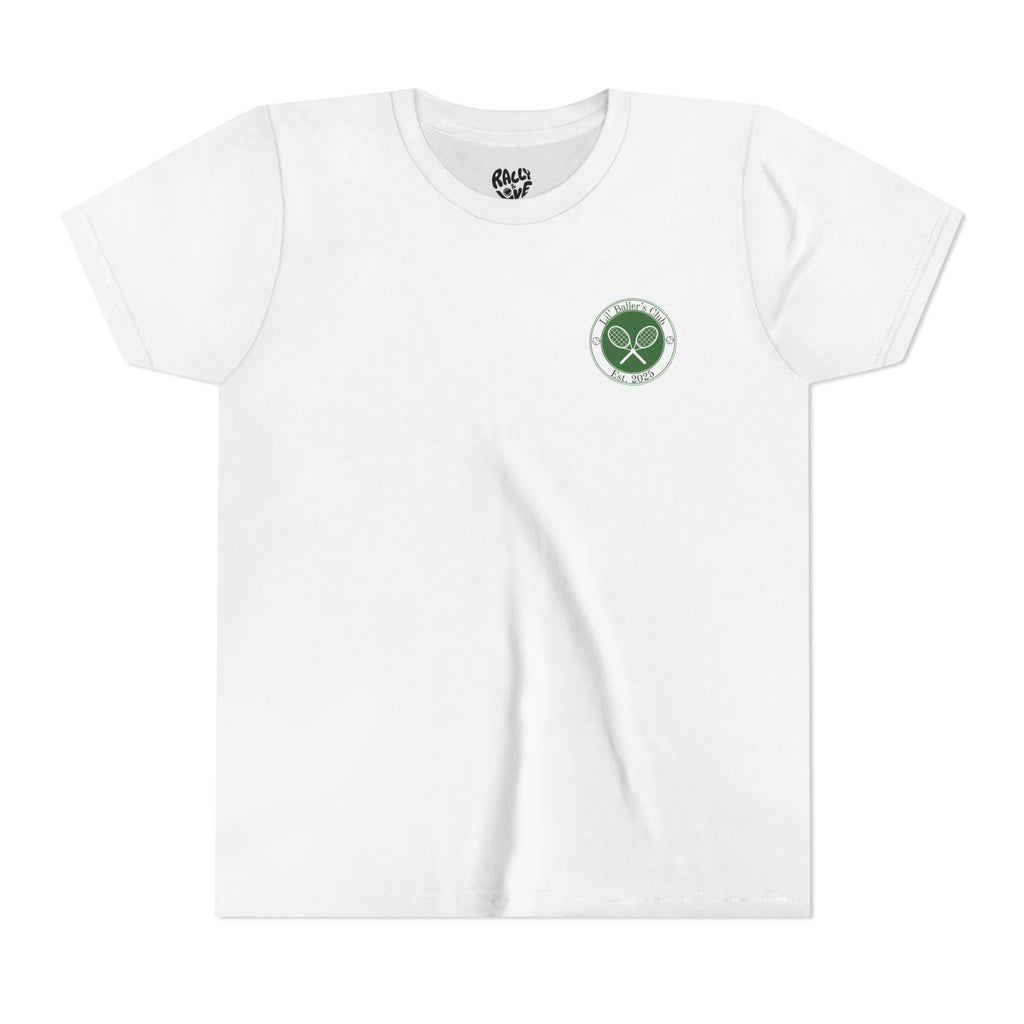 Boy's Junior's Tee - "In My Green Ball Era" Tennis T-Shirt
