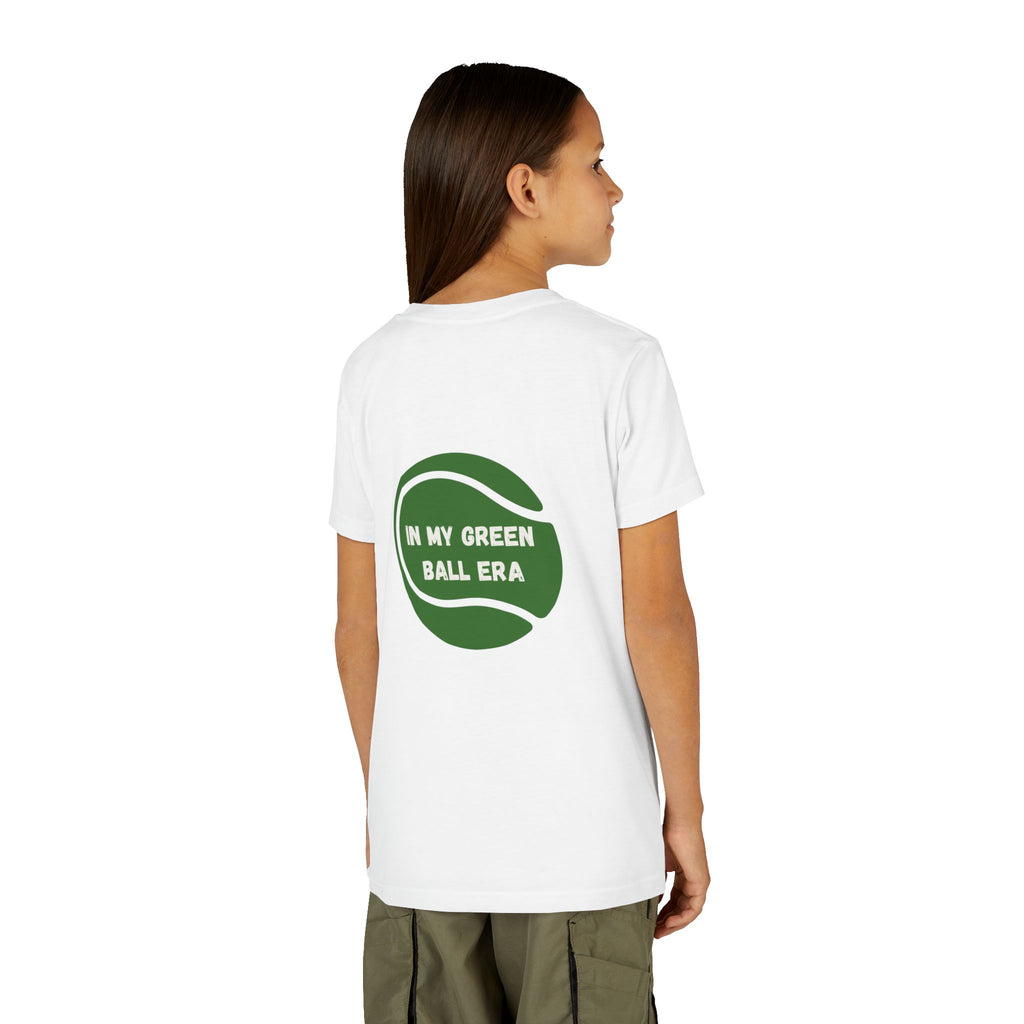 Girl's Junior's Tee - "In My Green Ball Era" Tennis T-Shirt