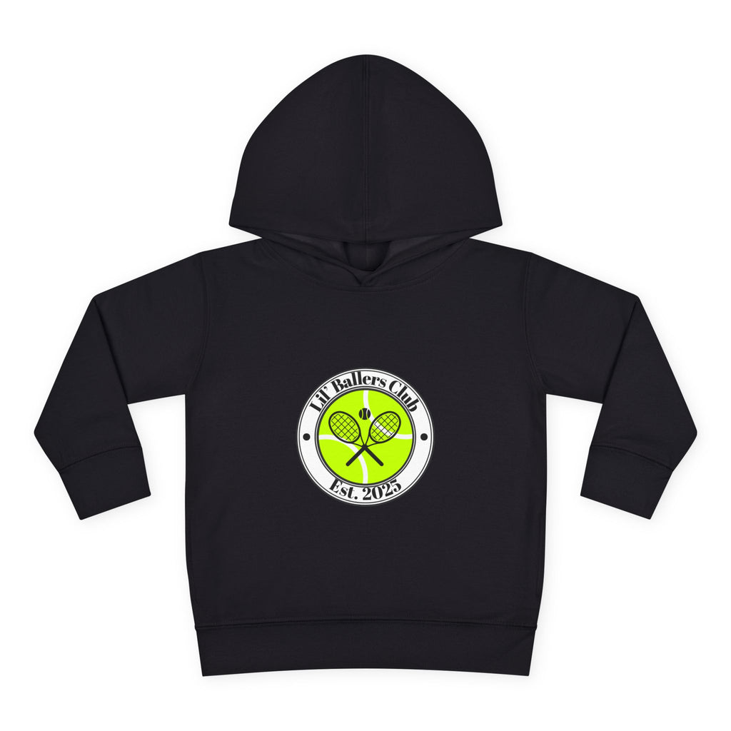 Boy's Toddler Junior Hoodie Sweatshirt — 'Lil' Baller's Club' Pullover Fleece Tennis