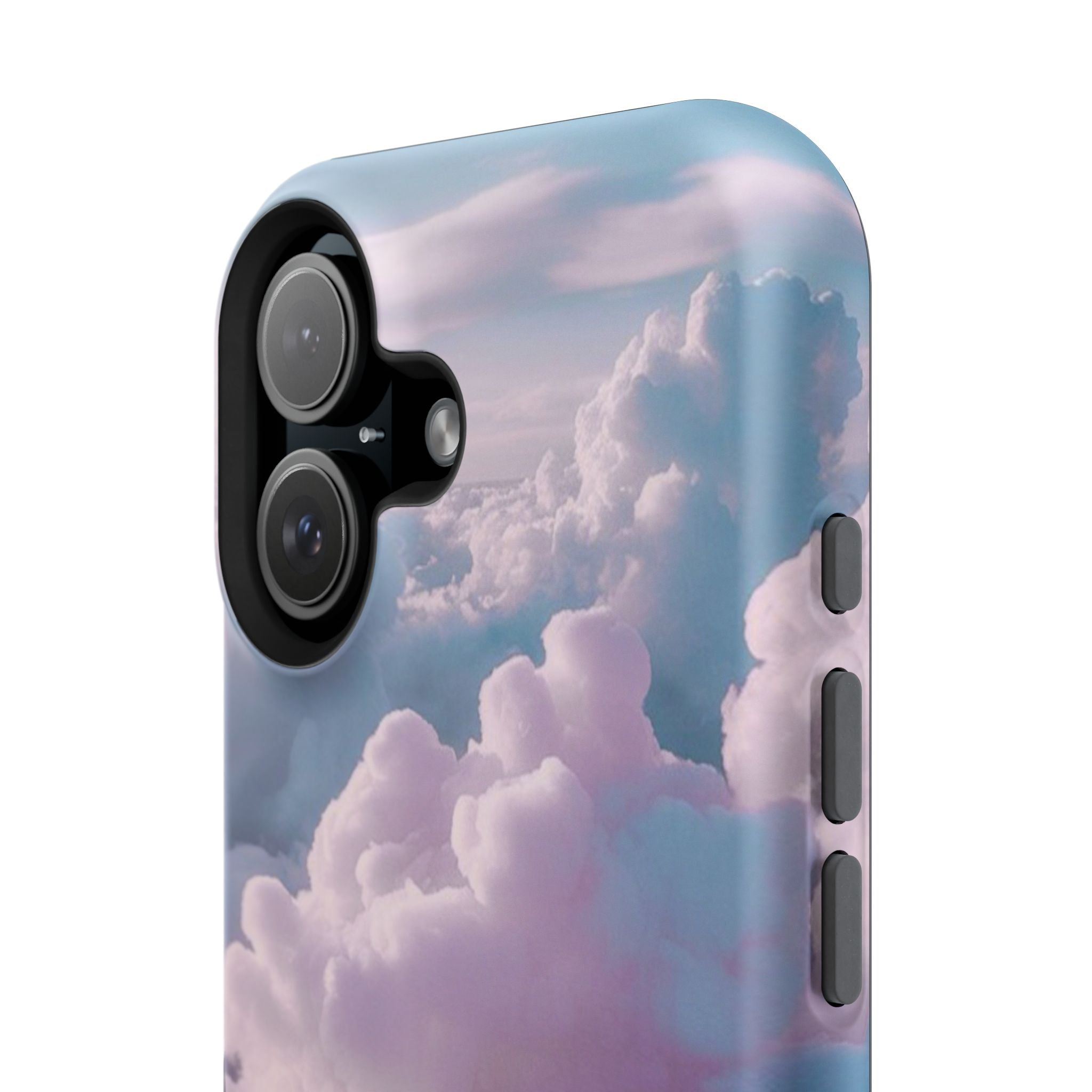 Impact-Resistant Phone Case — "Rally & Love" Clouds/Love in the Air