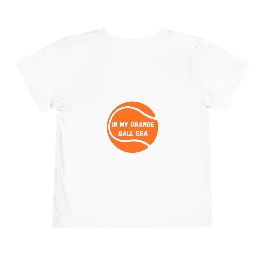 Boy's Toddler Junior Tee – "In My Orange Ball Era" Tennis Graphic Shirt