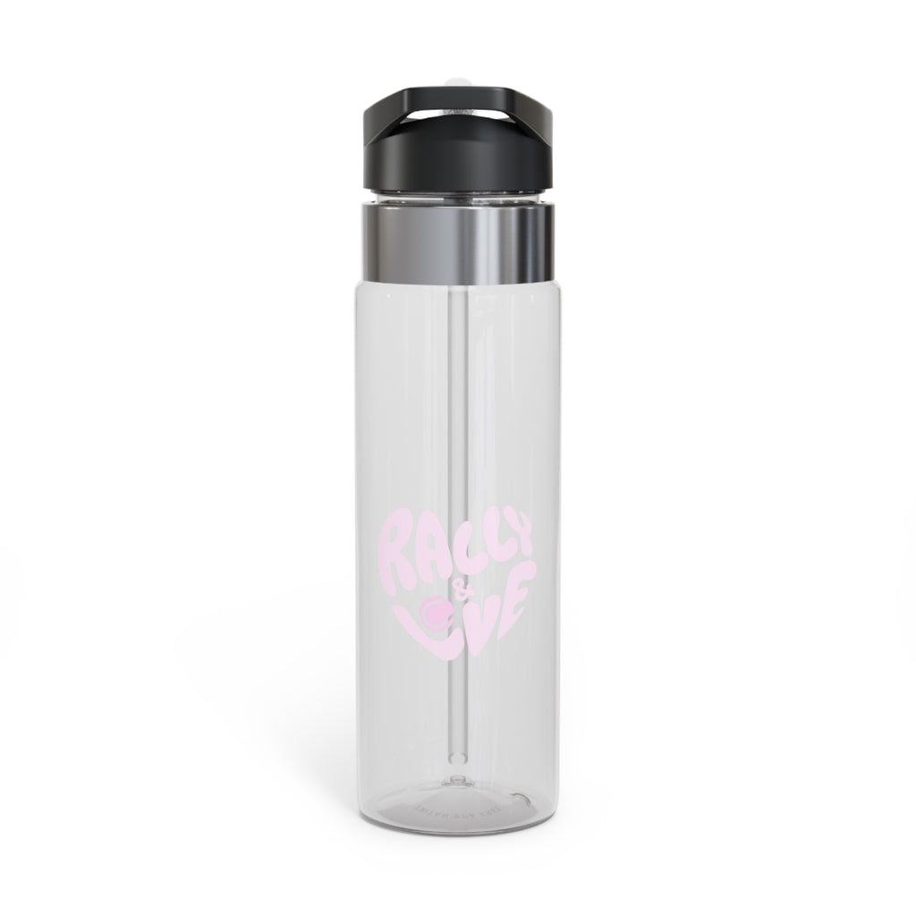 Sport Bottle 20oz — 'Rally & Love' logo Graphic, Water Bottle