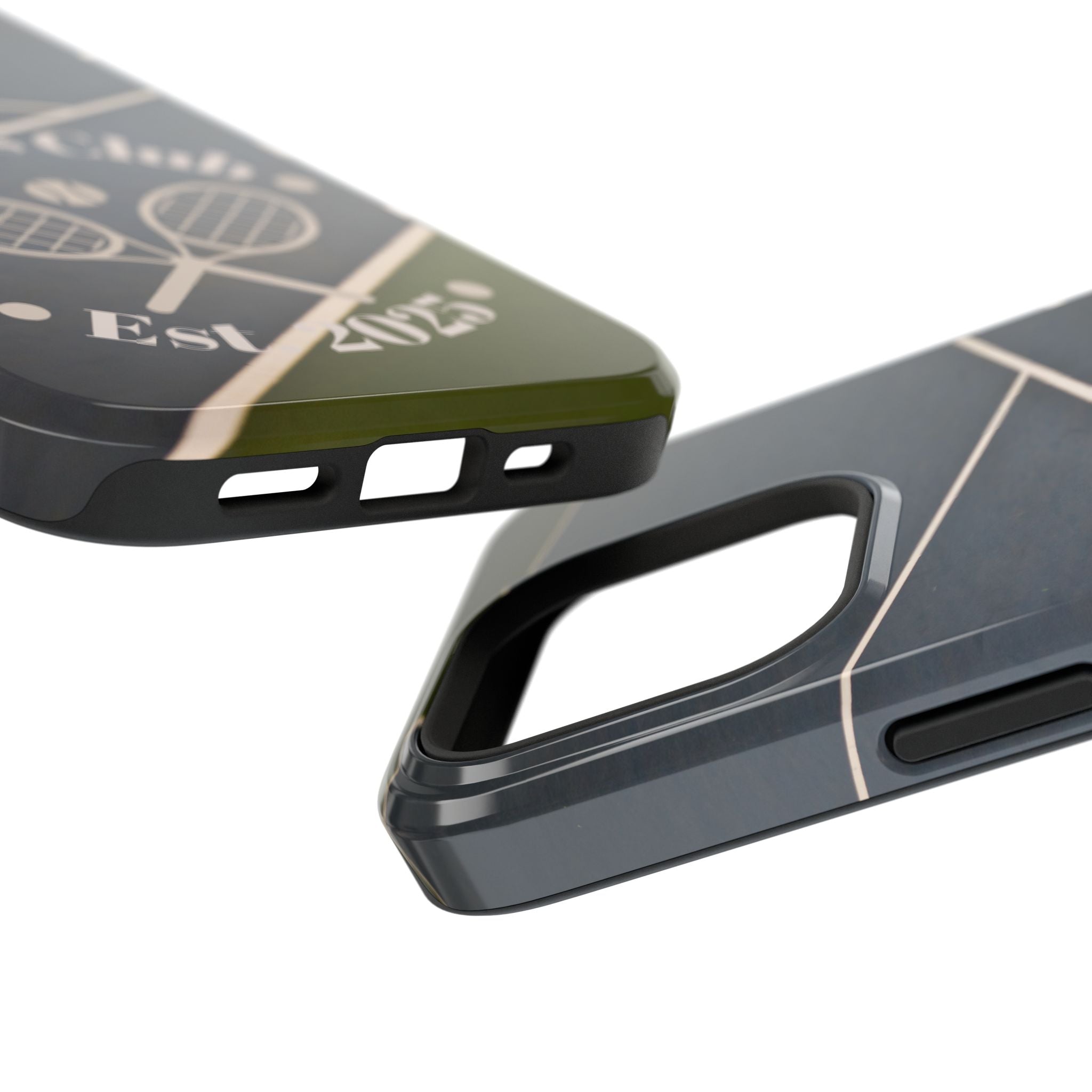 Tennis Impact-Resistant Phone Case — 'Ballers Club Est. 2025' Protective Cover