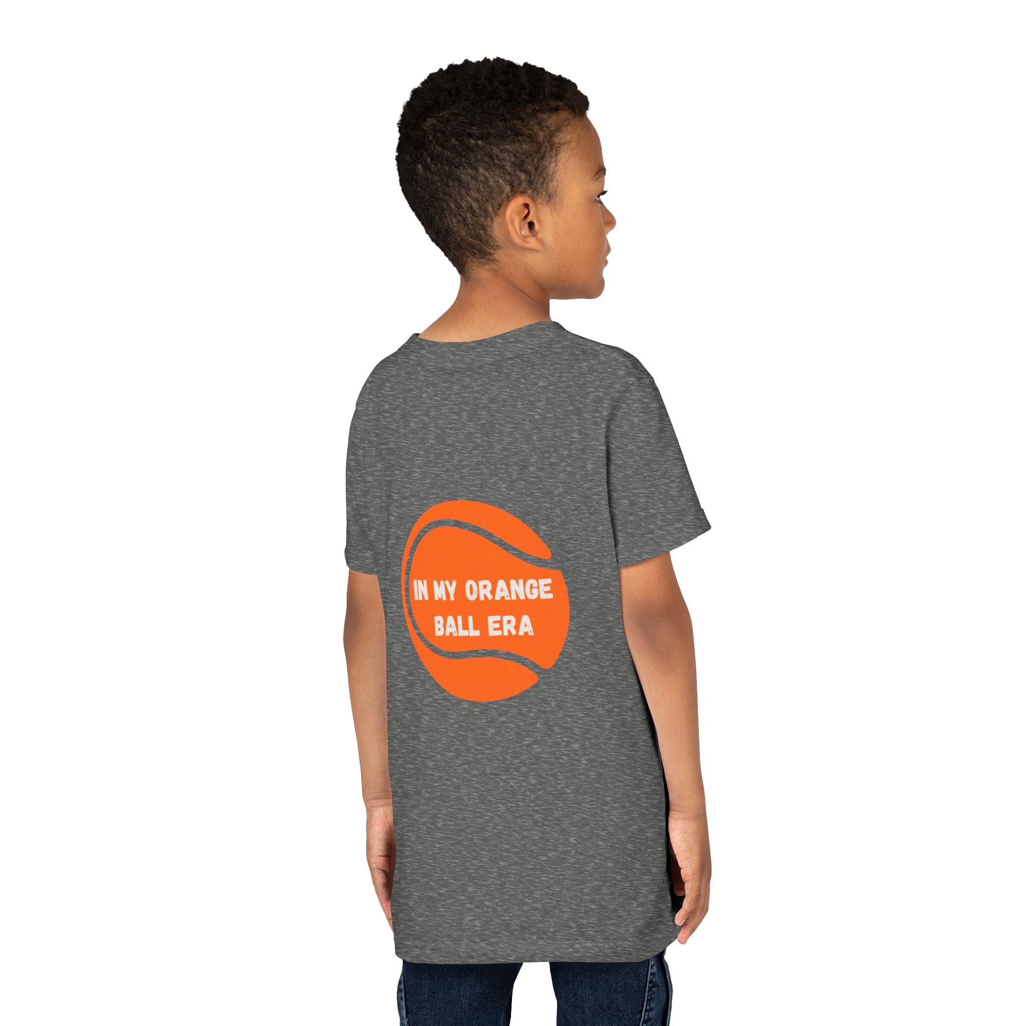 Boy's Junior's Tee - "In My Orange Ball Era" Tennis T-Shirt