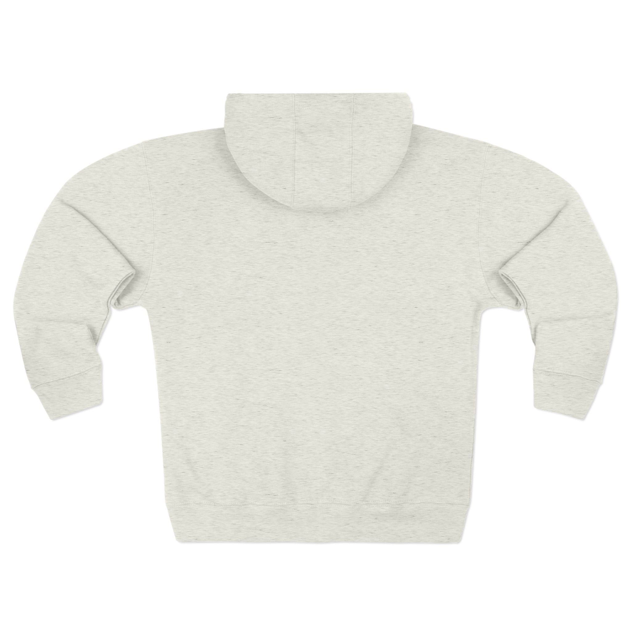 Women's Zip Hoodie — 'Tennis mama' Front Zip Hoodie sweatshirt (white)