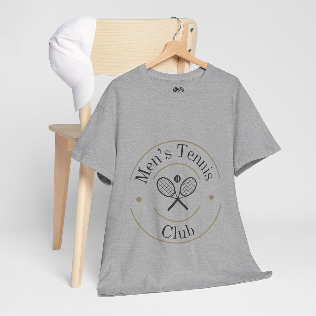 Men's Tee — 'Men's Tennis Club' Vintage Tennis Rackets T-Shirt