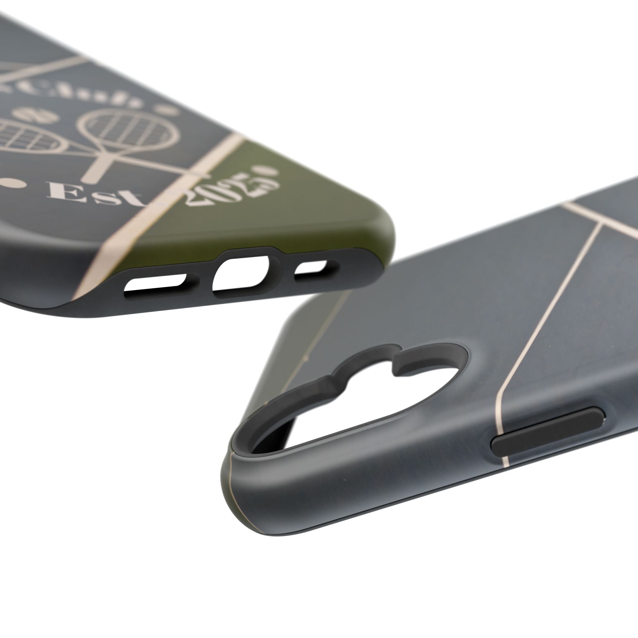 Tennis Impact-Resistant Phone Case — 'Ballers Club Est. 2025' Protective Cover