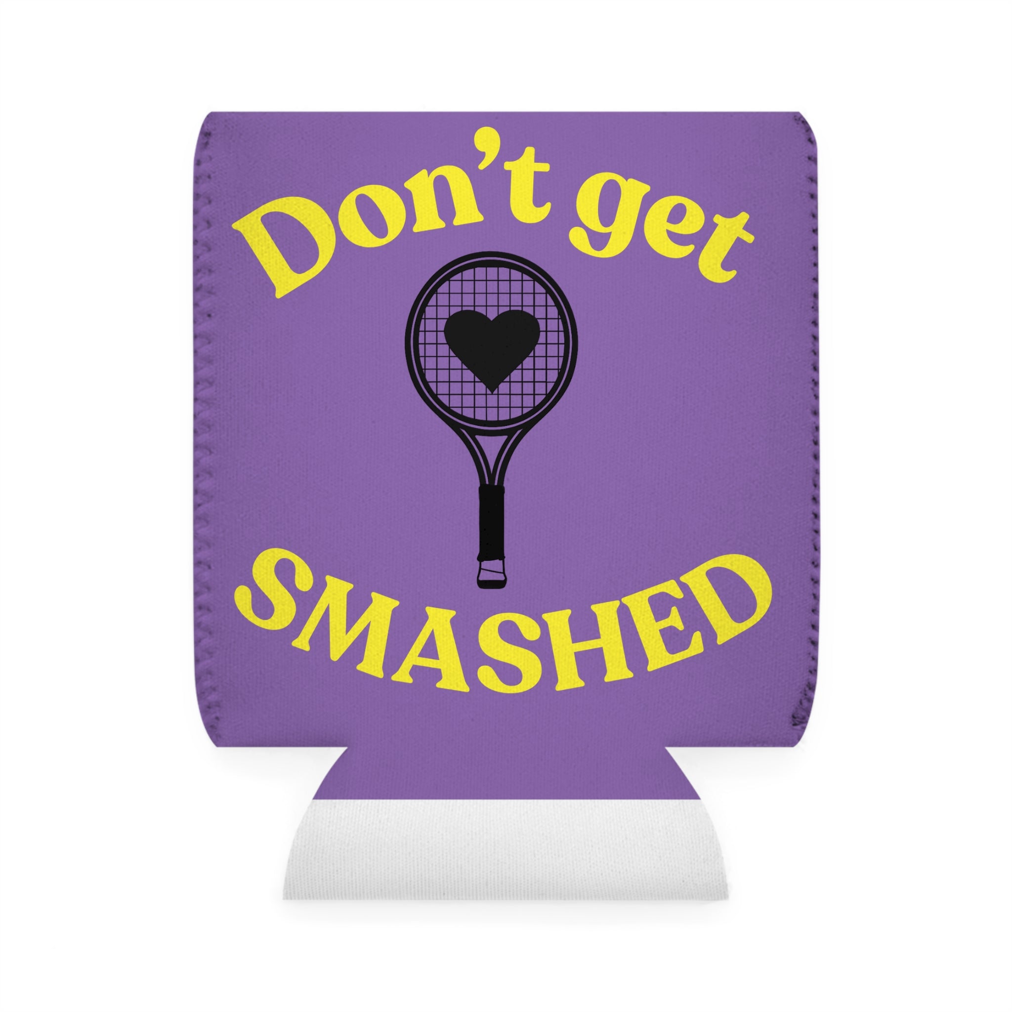 Can Cooler Sleeve - Purple/yellow, Don't get smashed