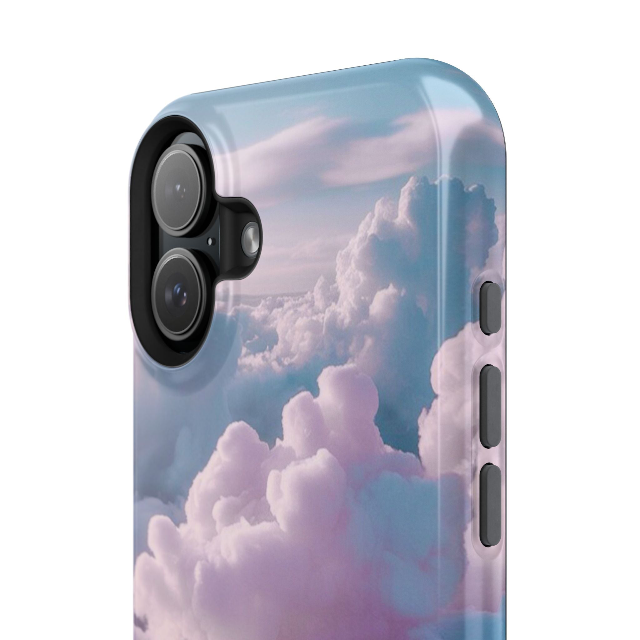 Impact-Resistant Phone Case — "Rally & Love" Clouds/Love in the Air