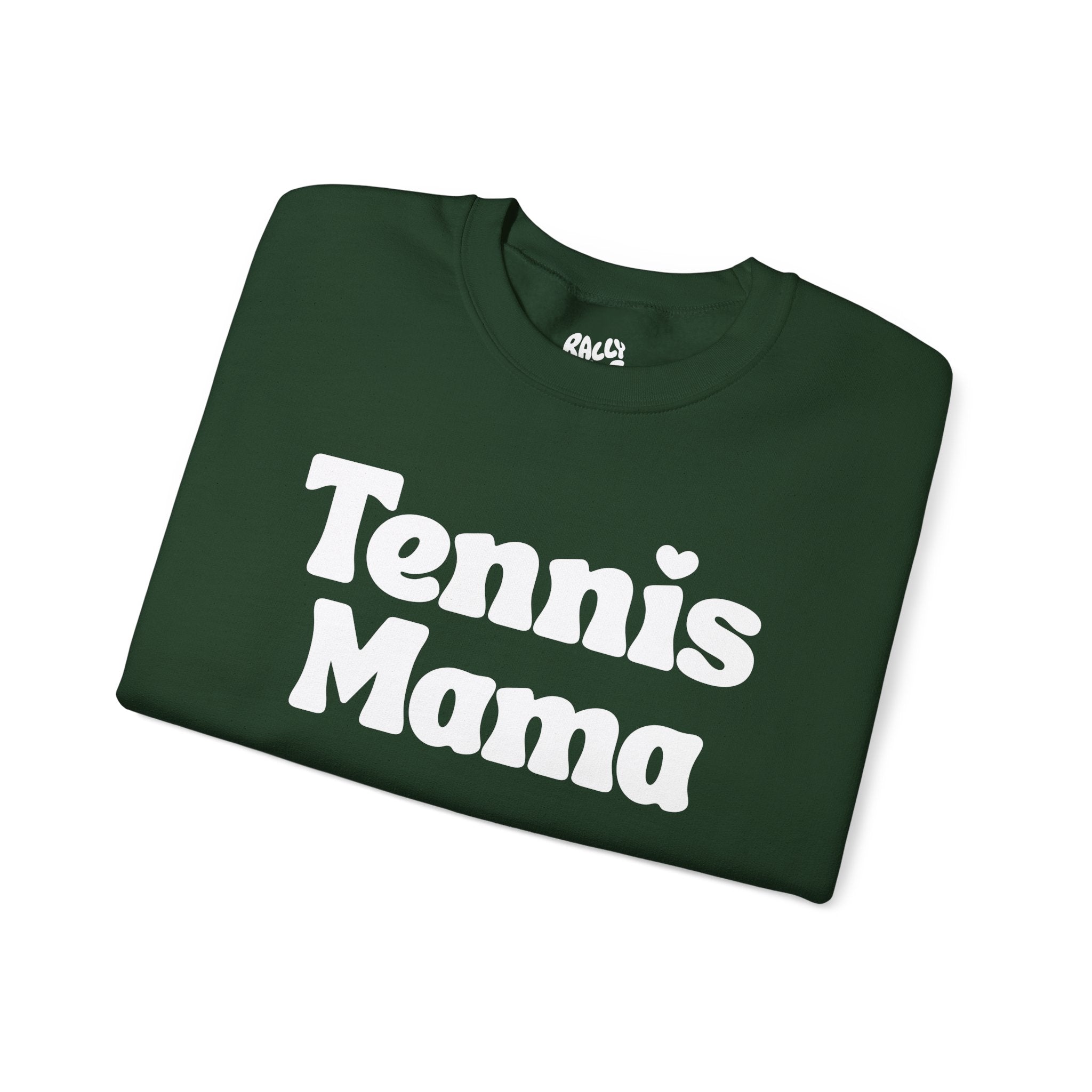 Women's Crewneck Sweatshirt - 'Tennis mama' tennis sweatshirt