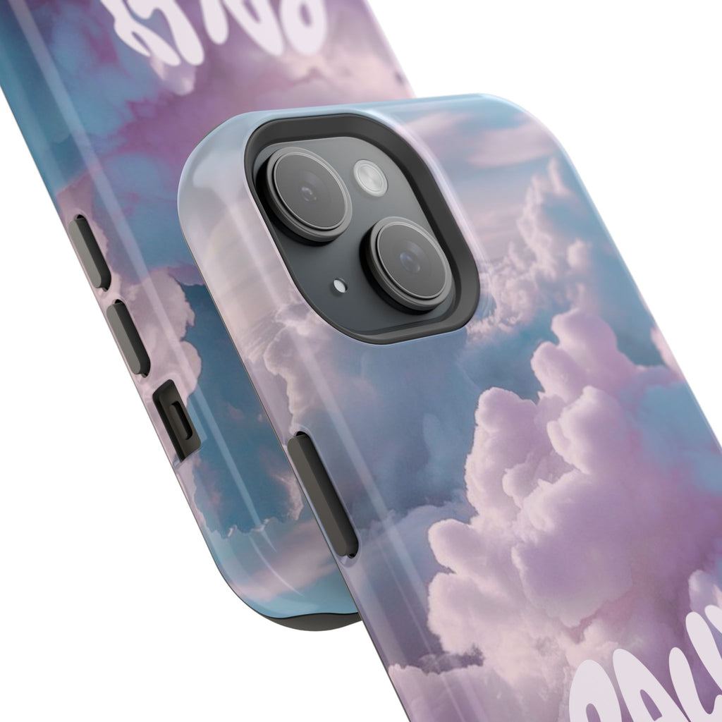 Impact-Resistant Phone Case — "Rally & Love" Clouds/Love in the Air