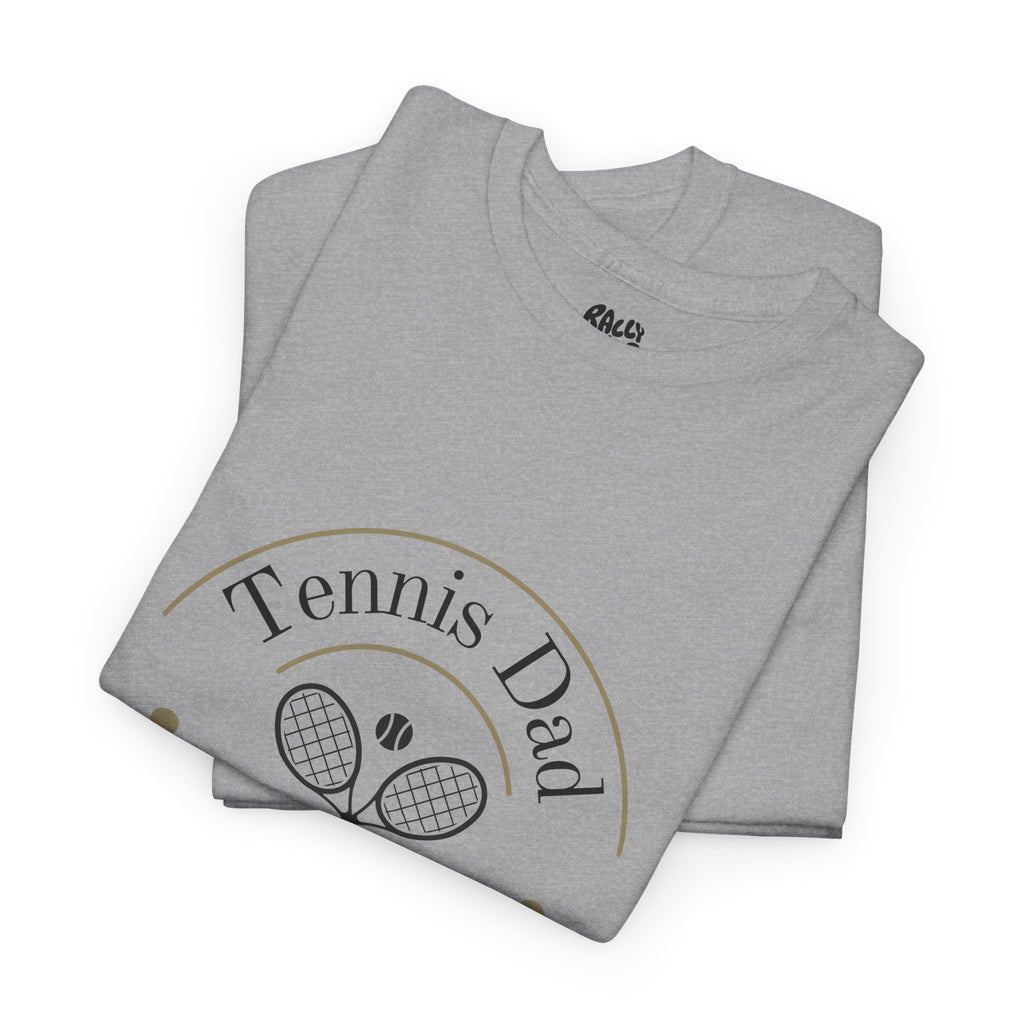 Men's T‑Shirt — 'Tennis Dad Club' Vintage Tennis Racket Graphic Tee