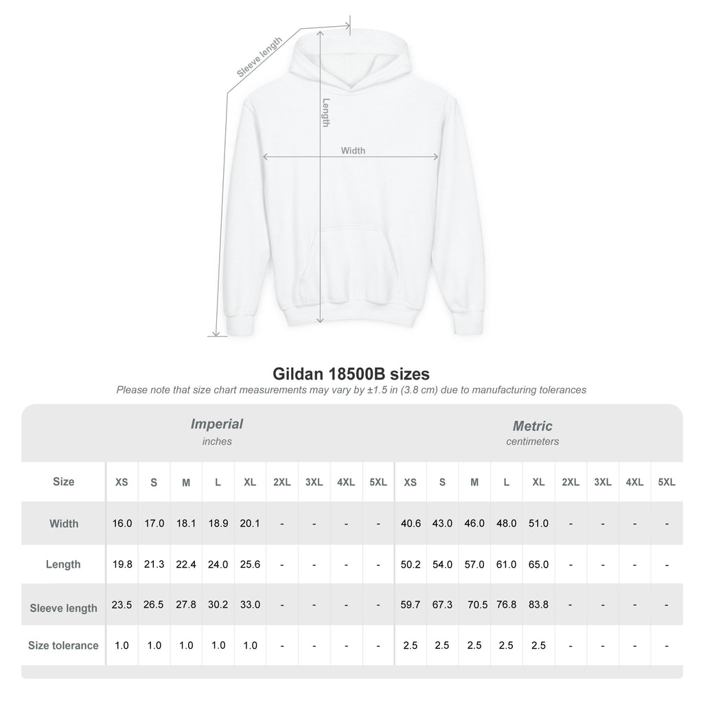 Girl's Junior Hoodie sweatshirt — "Rally & Love" Heart Chest Tennis Graphic Sweatshirt (Pink logo)