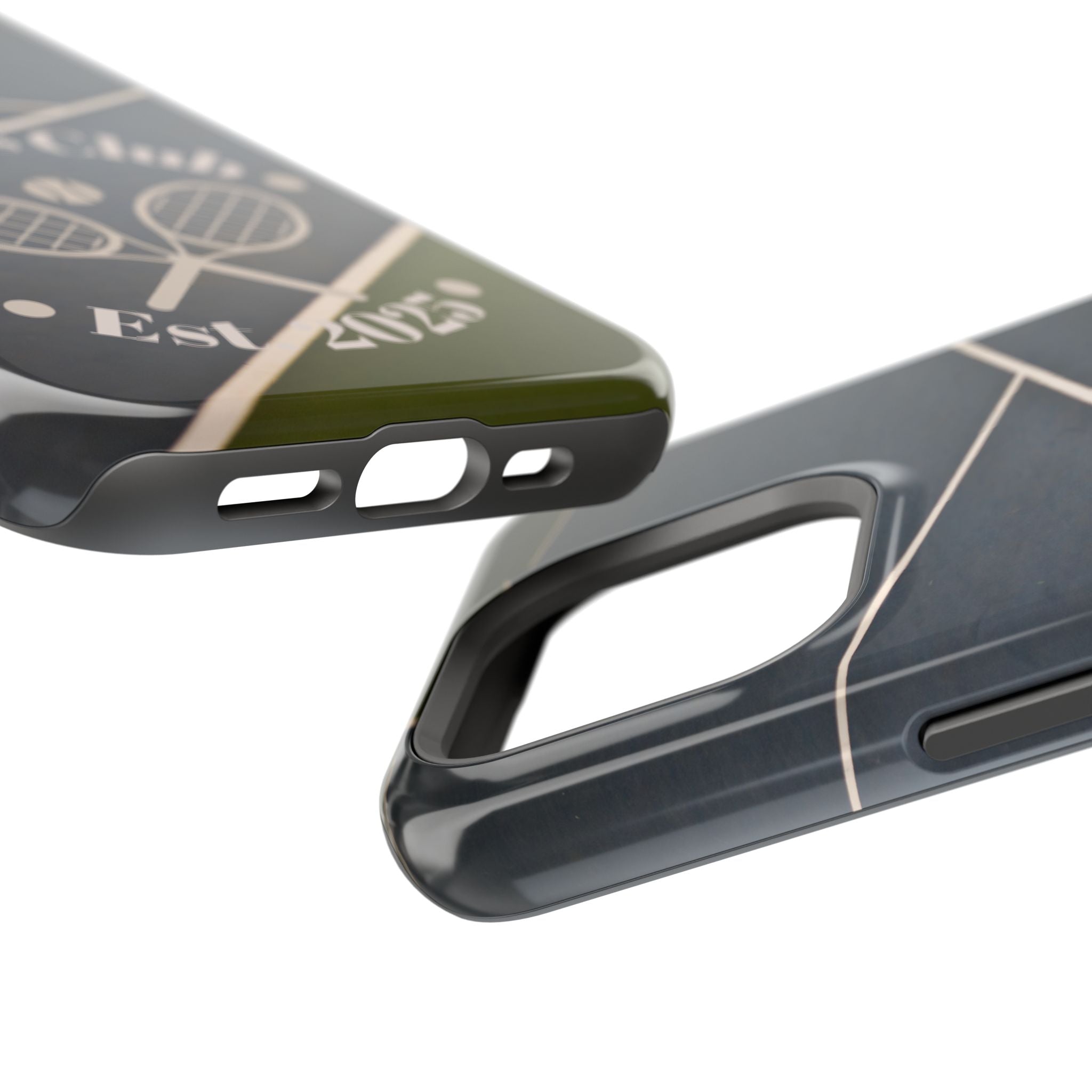 Tennis Impact-Resistant Phone Case — 'Ballers Club Est. 2025' Protective Cover