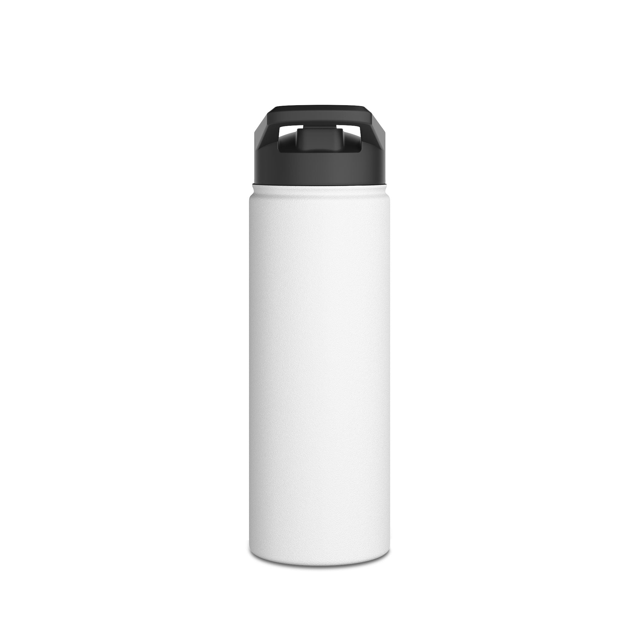 Tennis Water Bottle 18oz/32oz — 'Sip Happens' Stainless Steel Sports Bottle
