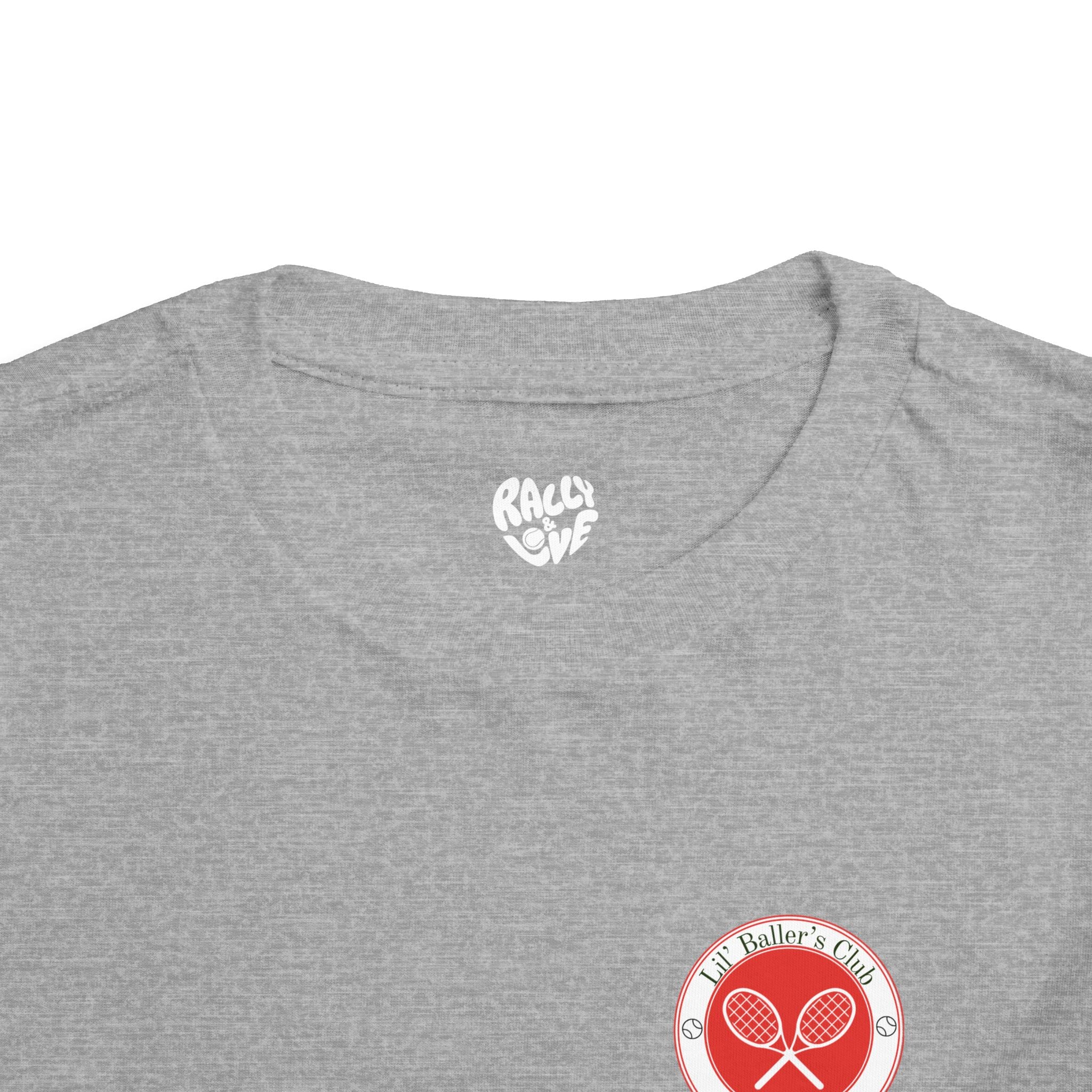 Girl's Toddler Junior Tee – "In My Red Ball Era" Tennis Graphic Shirt