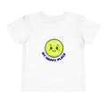 Boy Toddler's Junior Tee - My Happy Place Cute Tennis Ball Smiley Face T-Shirt