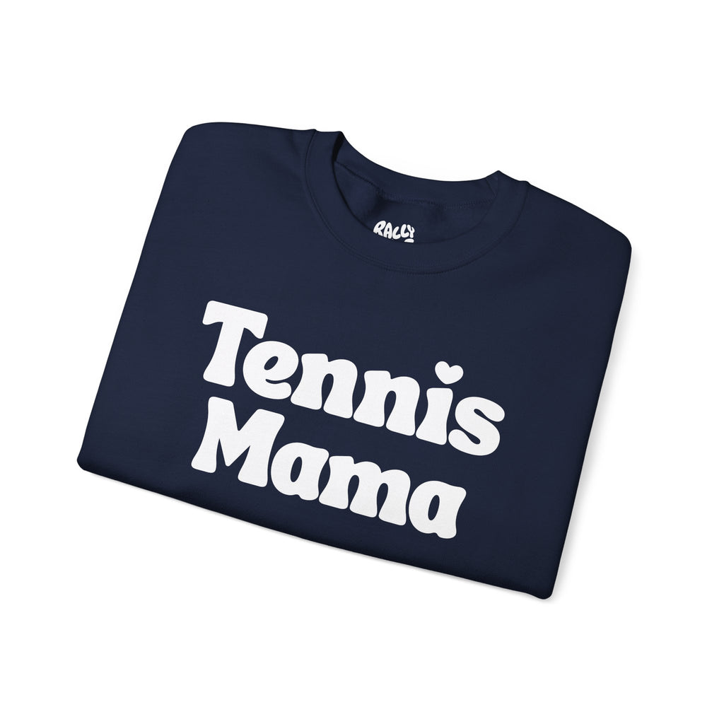 Women's Crewneck Sweatshirt - 'Tennis mama' tennis sweatshirt