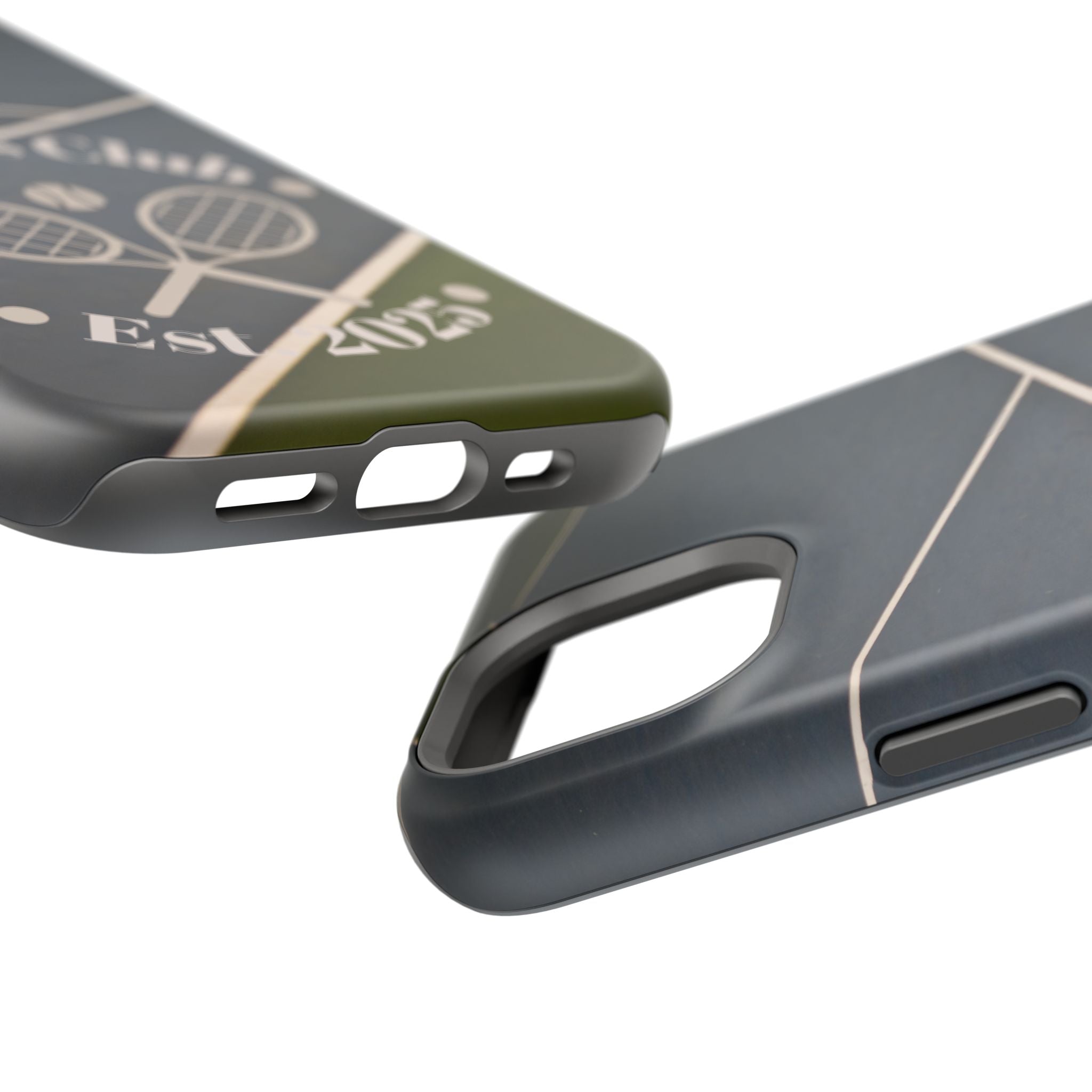 Tennis Impact-Resistant Phone Case — 'Ballers Club Est. 2025' Protective Cover