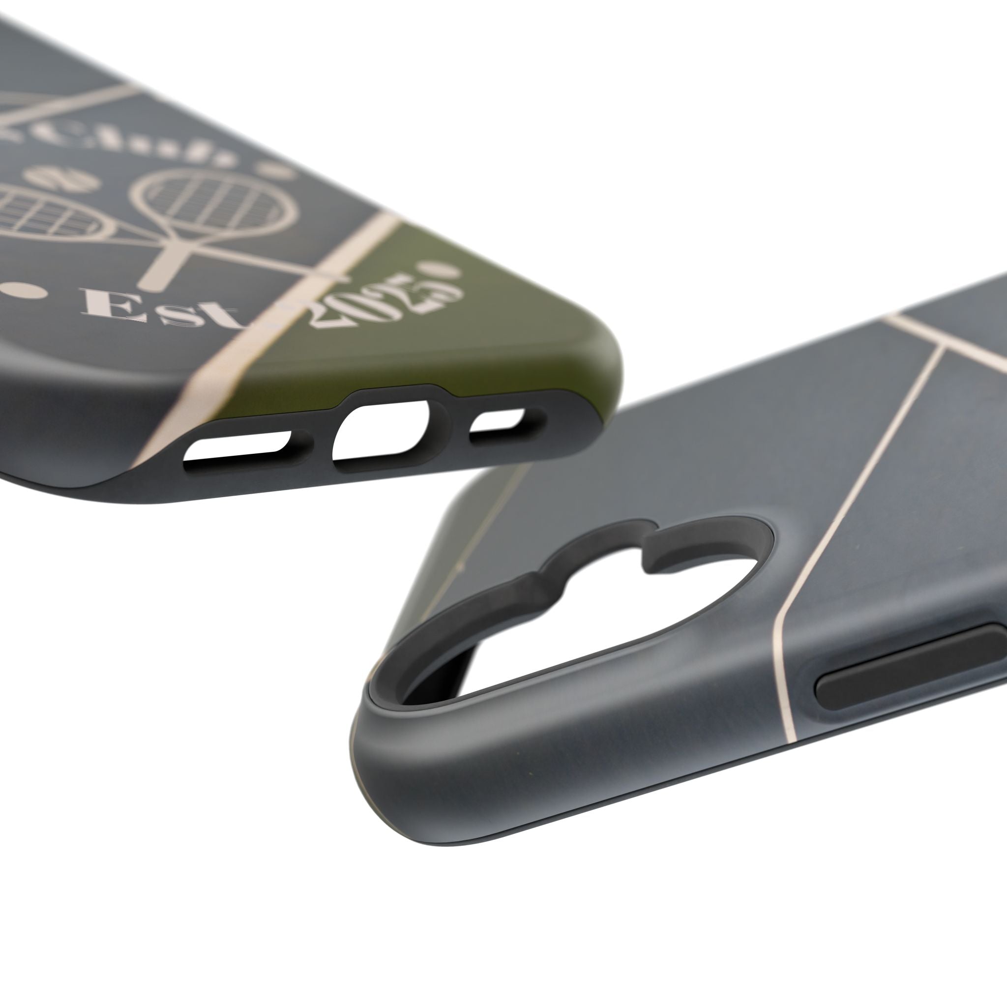 Tennis Impact-Resistant Phone Case — 'Ballers Club Est. 2025' Protective Cover