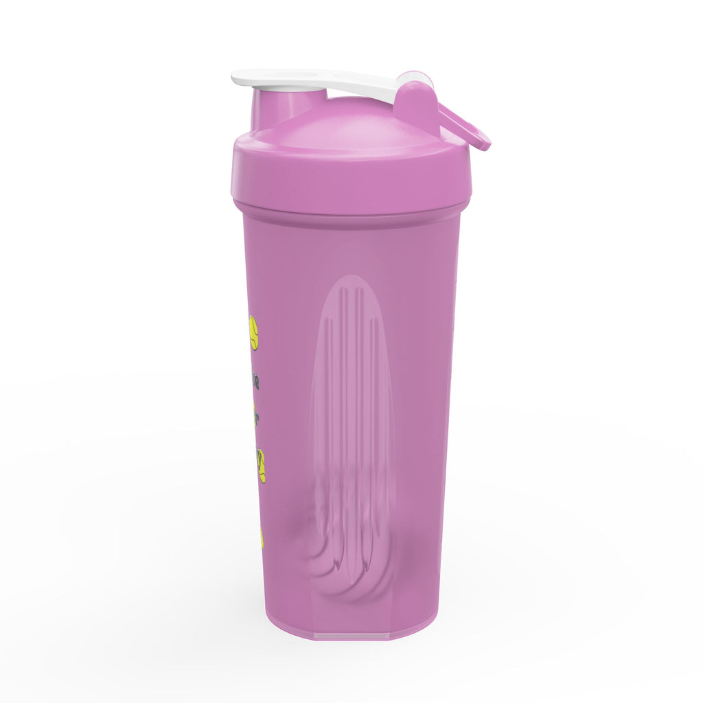 Protein Shaker - Tennis Ball "Shake your booty" Design
