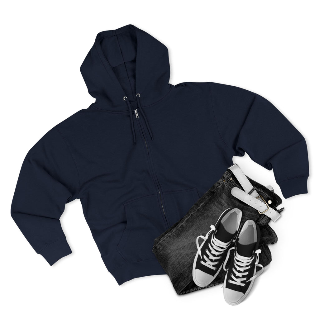 Women's Zip Hoodie — 'Rally & Love' logo, Graphic Zip Hoodie