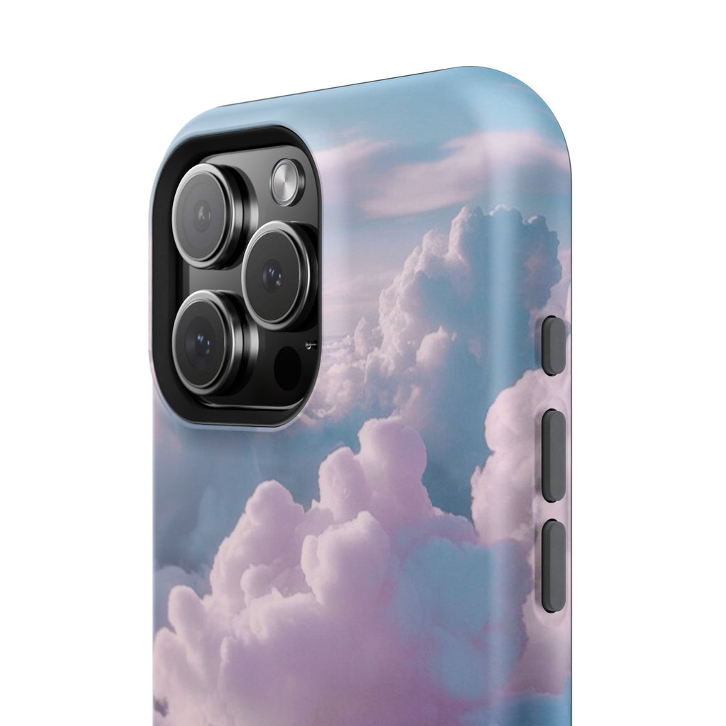Impact-Resistant Phone Case — "Rally & Love" Clouds/Love in the Air