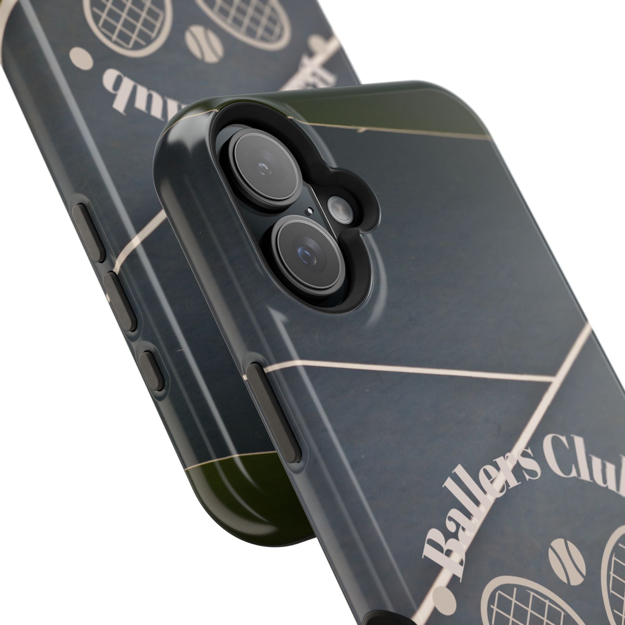 Tennis Impact-Resistant Phone Case — 'Ballers Club Est. 2025' Protective Cover