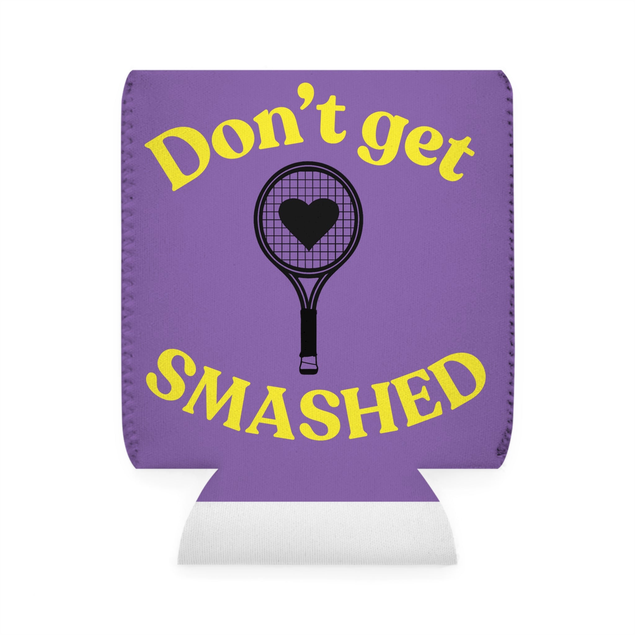 Can Cooler Sleeve - Purple/yellow, Don't get smashed