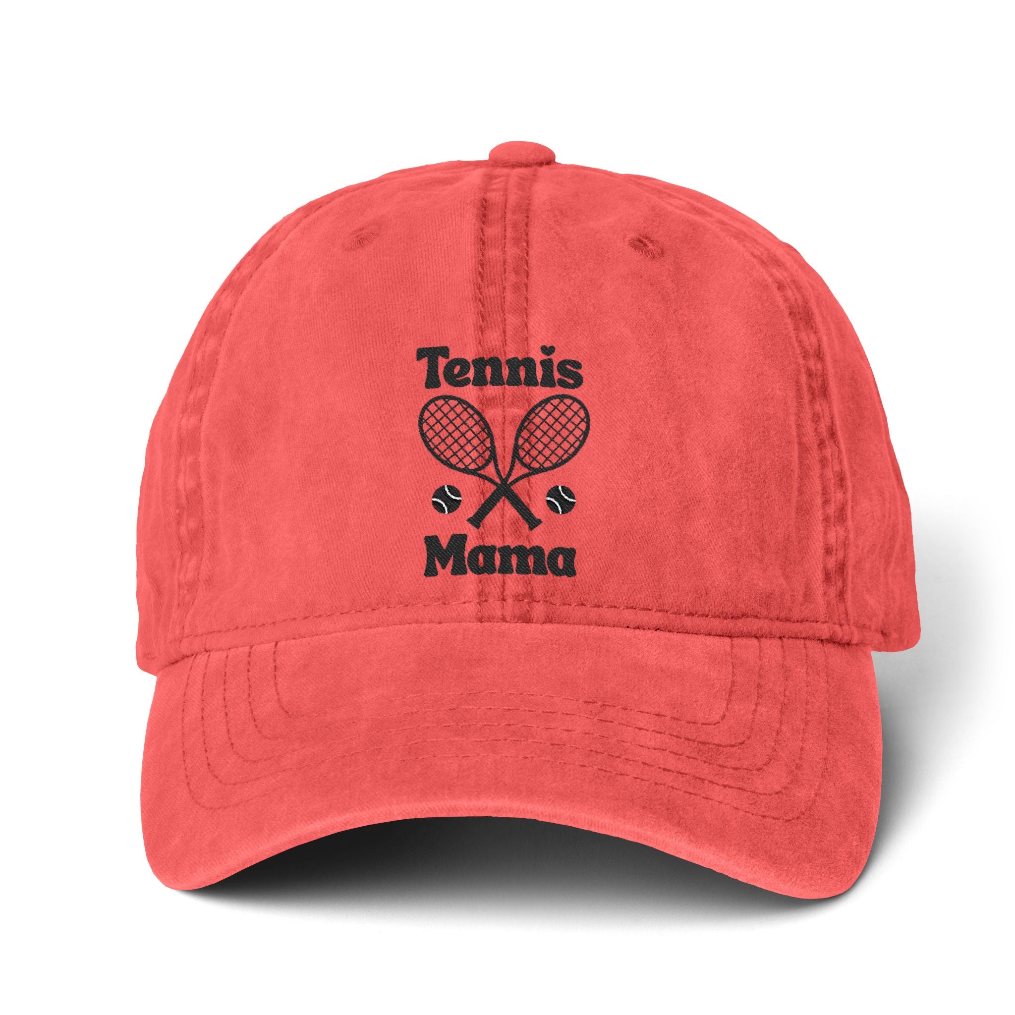 Women's Pigment-Dyed Cap with Fashion Undervisor - Black, Embroidered