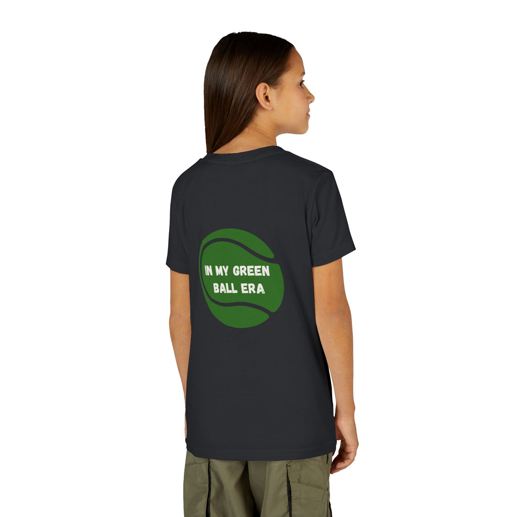 Girl's Junior's Tee - "In My Green Ball Era" Tennis T-Shirt