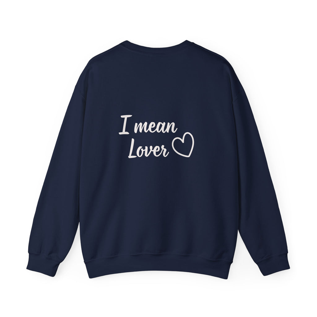 Women's Crewneck Sweatshirt — 'Tennis Lobbers/Lovers' Soft Pullover