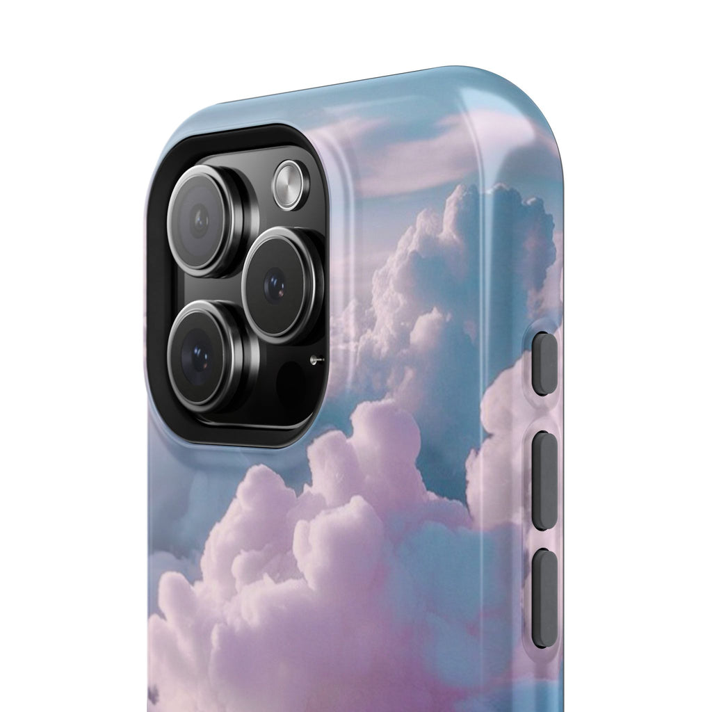 Impact-Resistant Phone Case — "Rally & Love" Clouds/Love in the Air