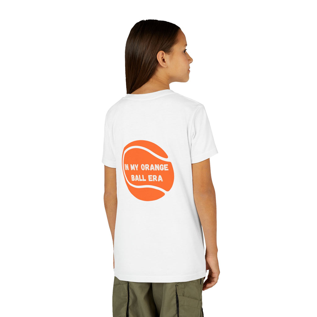 Girl's Junior's Tee - "In My Orange Ball Era" Tennis T-Shirt