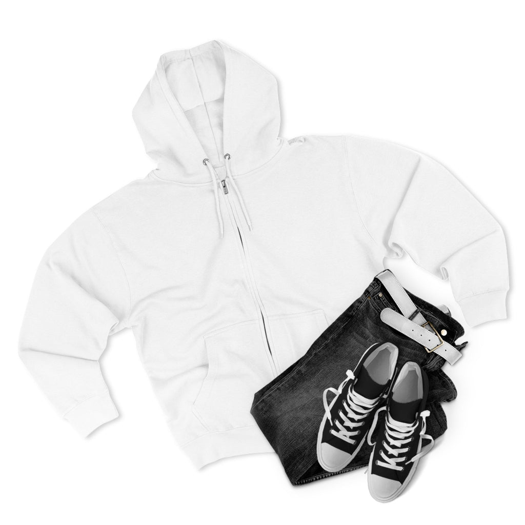 Women's Zip Hoodie — 'Rally & Love' logo, Graphic Zip Hoodie