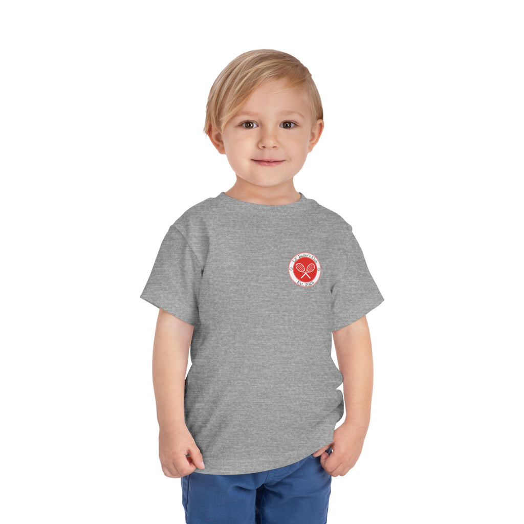 Boy's Toddler Junior Tee – "In My Red Ball Era" Tennis Graphic Shirt