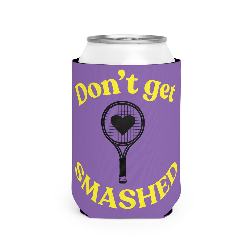 Can Cooler Sleeve - Purple/yellow, Don't get smashed