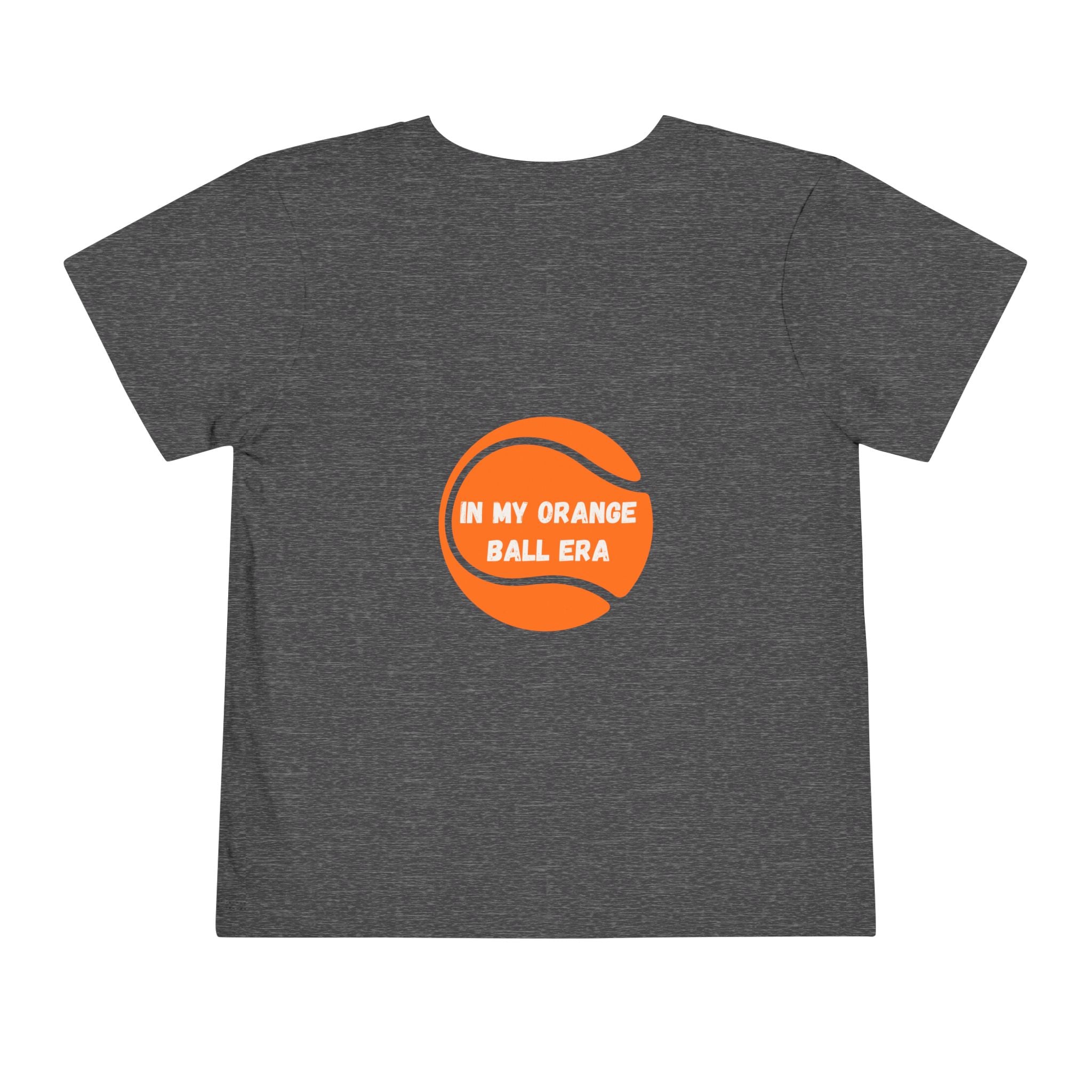 Girl's Toddler Junior Tee – "In My Orange Ball Era" Tennis Graphic Shirt