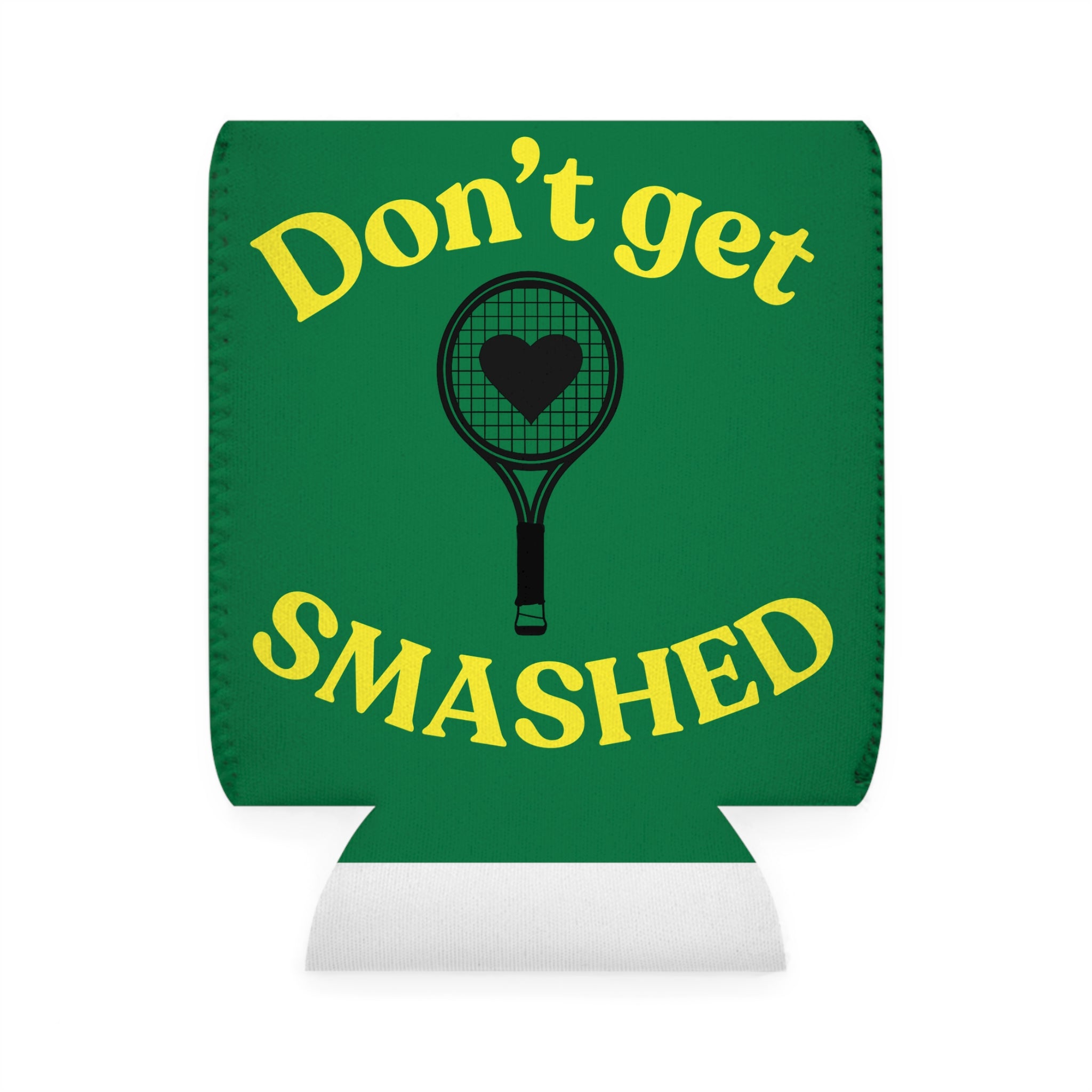 Can Cooler Sleeve - Green/yellow, Don't get smashed